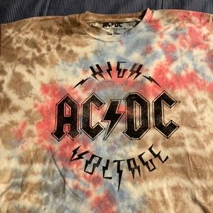 AC DC Tye Dye shirt !